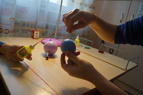 Наматываем нить.